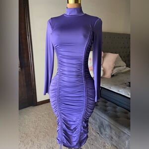 Fashion Nova purple dress